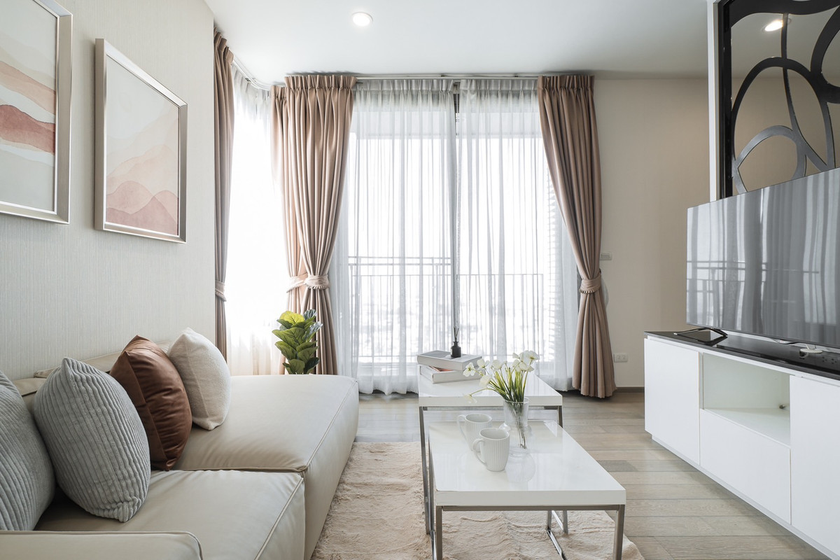 For RentCondoRatchathewi,Phayathai : !! Beautiful room for rent, Condo Pyne By Sansiri, next to BTS Ratchathewi.