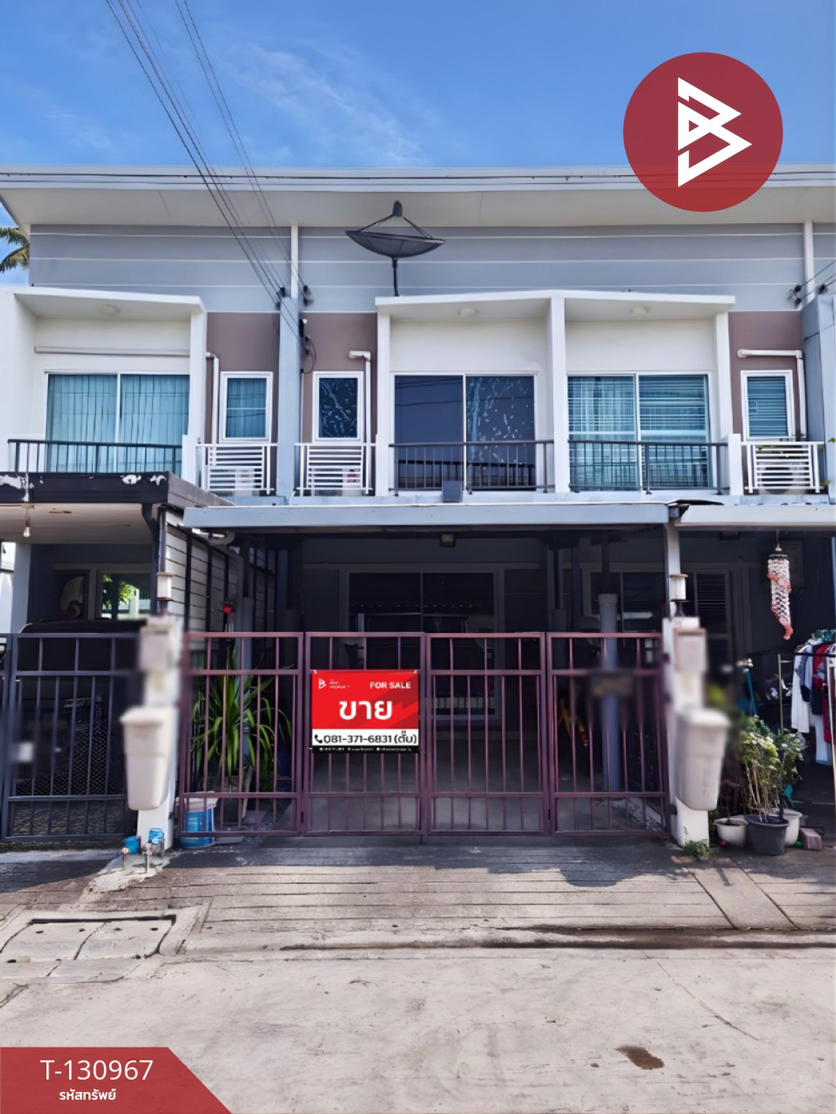 For SaleTownhomeNonthaburi, Bang Yai, Bangbuathong : Townhouse for sale Supalai Primo Wongwaen Pinklao-Rama5 Village (Supalai Primo Wongwaen Pinklao-Rama5), Bang Kruai, Nonthaburi