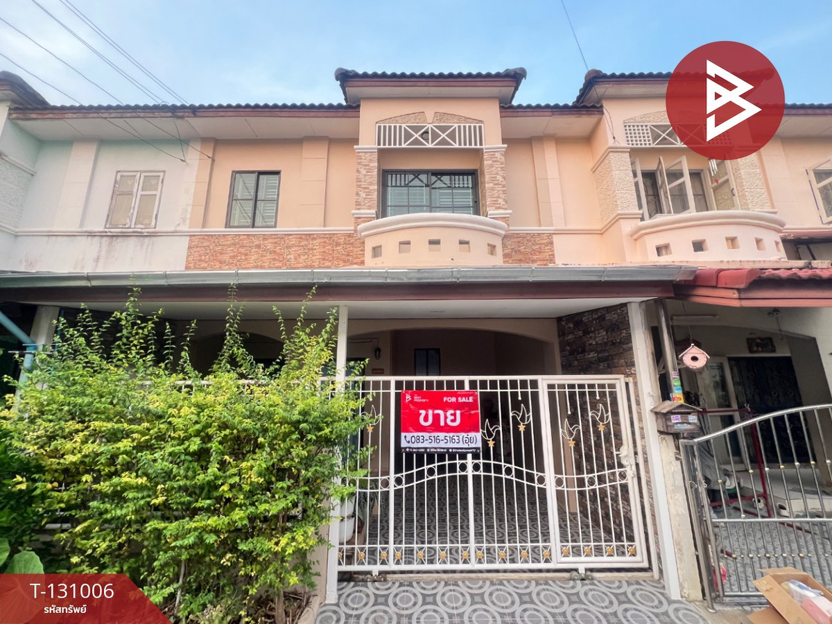 For SaleTownhomeNonthaburi, Bang Yai, Bangbuathong : Townhouse for sale Piyawararom Village 1, Bang Bua Thong, Nonthaburi