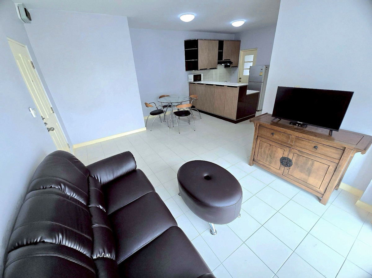 For RentCondoBangna, Bearing, Lasalle : Condo for rent, Baan Suan Lasalle, 2 bedrooms, 4th floor, Srinakarin, BTS Braeng, Sikarin Hospital. (Urgent, promotional price)