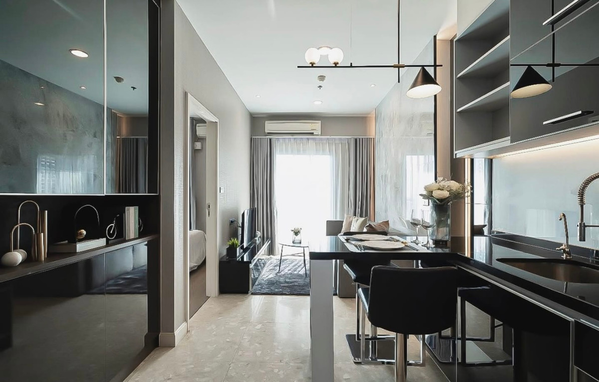 ให้เช่าคอนโดสุขุมวิท อโศก ทองหล่อ : ให้เช่า The Crest Sukhumvit 34 ราคา 28,000 บาท [TTr260138]