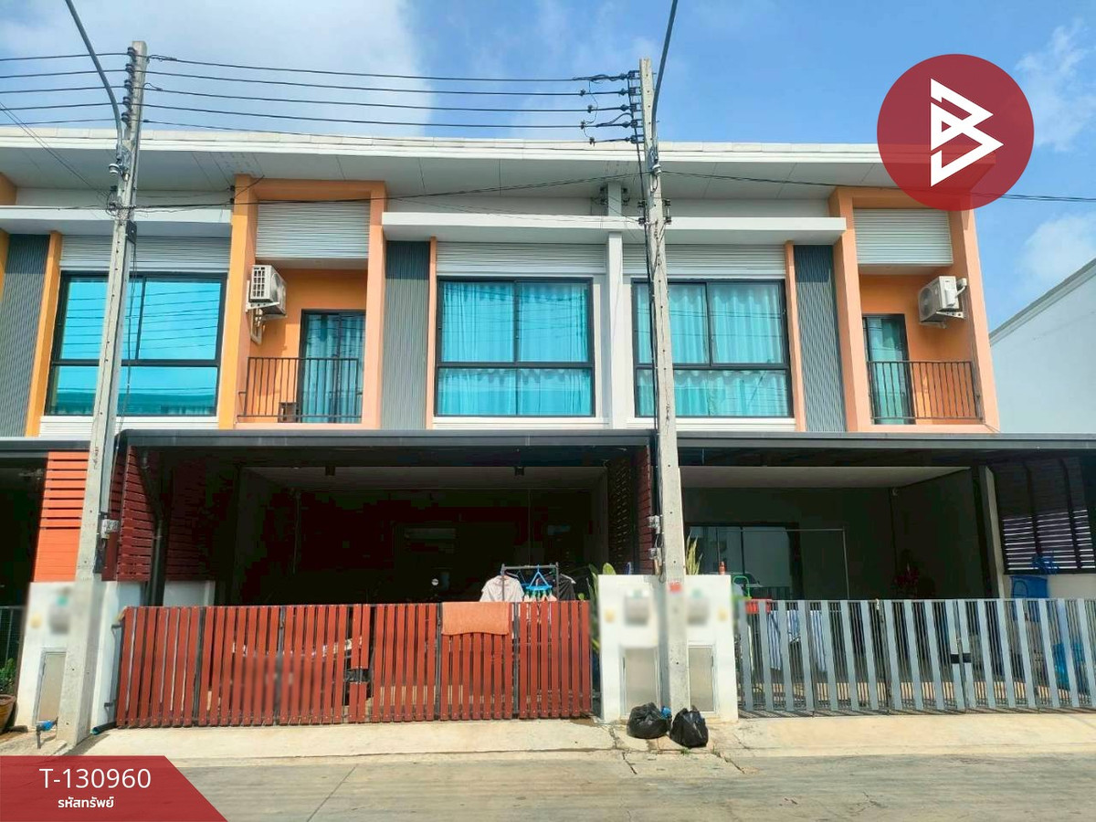 For SaleTownhomeChachoengsao : Townhouse for sale Good View Village at Tha Sa-an, Bang Pakong, Chachoengsao