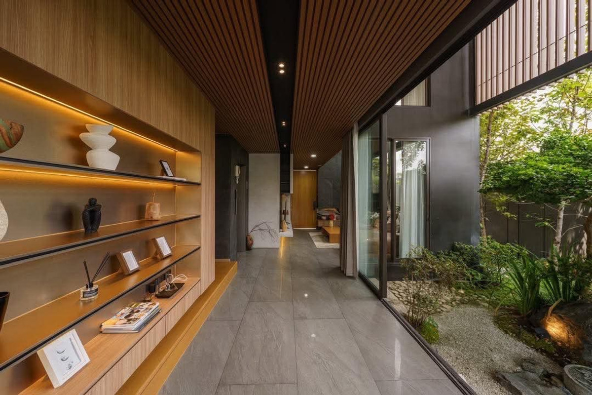 For SaleHouseLadprao101, Happy Land, The Mall Bang Kapi : For Sale Arbor Urban Ekkamai - Ladprao | Luxury house for sale with elevator and furniture, Arbor Urban Ekkamai - Ladprao project (Ladprao 122 Intersection 2)