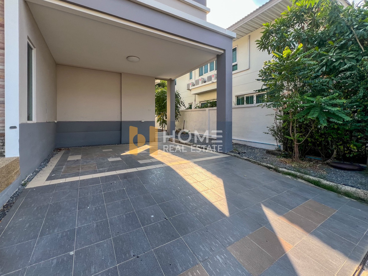 For RentHouseLadkrabang, Suwannaphum Airport : Supalai Gardenville Krungthep Kreetha New Road - Motorway / 4 Bedrooms (FOR RENT), Supalai Garden Ville Krung Thep Kritha - Motorway / 4 Bedrooms (FOR RENT) BZD121