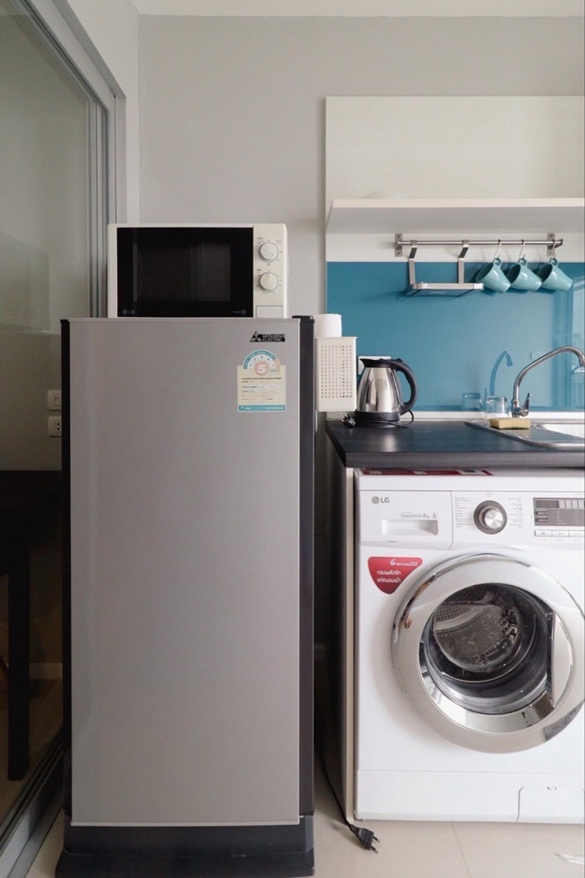 For RentCondoOnnut, Udomsuk : For rent Aspire Sukhumvit 48 (Aspire Sukhumvit 48) 
 🛏️ 1 bedroom 🛁 1 bathroom 🛋️ 1 living room, size 32 sq m. Building N, 19th floor 🌅 City view ✨ Price 14,000 baht ✨