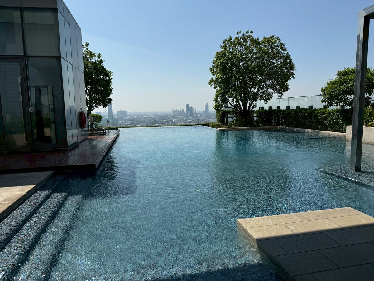 For RentCondoSathorn, Narathiwat : ✨🏙️ Ultra Luxury Condo for rent, The Bangkok Sathorn - next to BTS Surasak | Private Lift, high-end condo in Prime location 🚆 next to BTS Surasak + expressway, only 100 meters, convenient living in the heart of Sathorn, suitable for both residences and hi