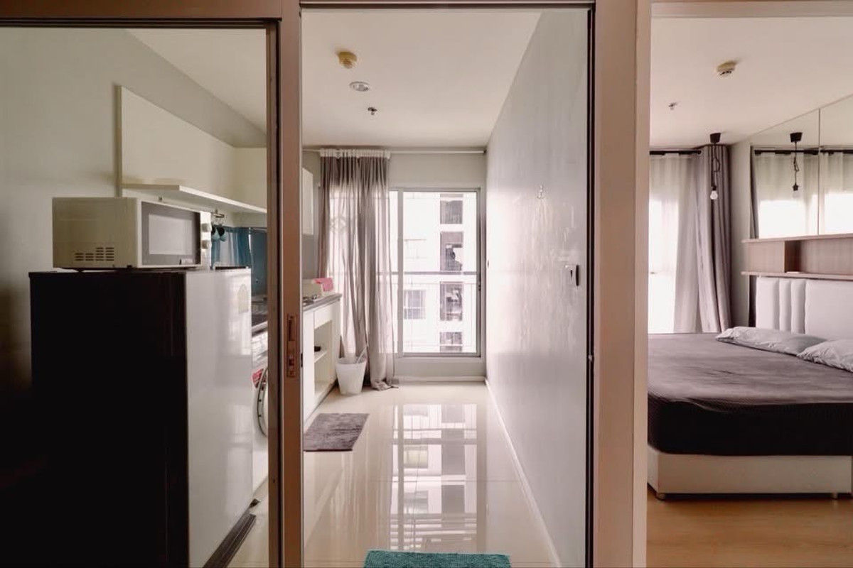 For RentCondoOnnut, Udomsuk : For rent Aspire Sukhumvit 48 (Aspire Sukhumvit 48) 
 🛏️ 1 bedroom 🛁 1 bathroom 🛋️ 1 living room, size 32 sq m. Building N, 19th floor 🌅 City view ✨ Price 14,000 baht ✨