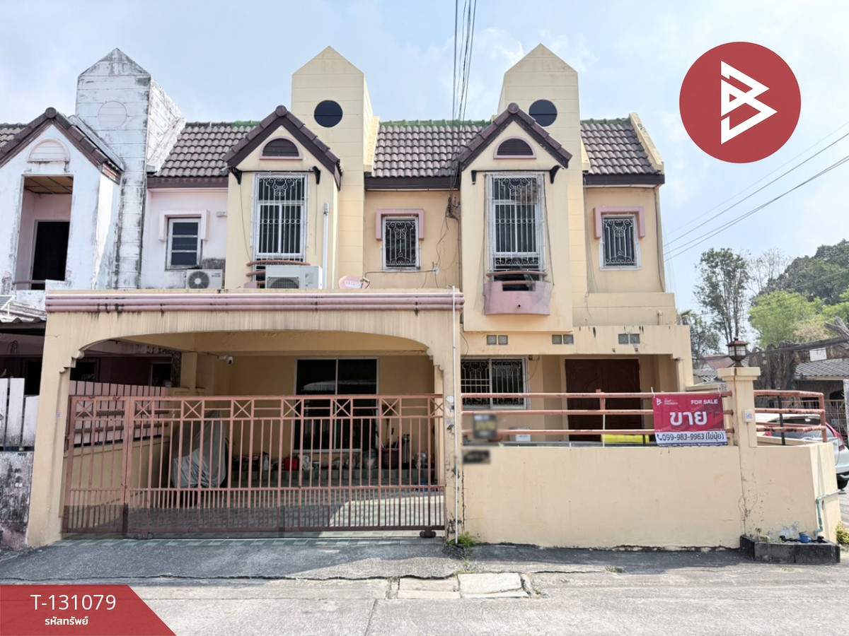 For SaleTownhomePattaya, Bangsaen, Chonburi : Townhouse for sale Sai Kaew Garden Home Village, Saensuk, Chonburi