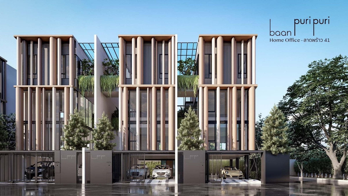 For SaleHome OfficeChokchai 4, Ladprao 71, Ladprao 48, : 🏡 Baan Puripuri Lat Phrao 41 | Last chance 🔥 Last chance for the project. Model house decorated Really ready to use Suitable for both residences and premium Home Offices.