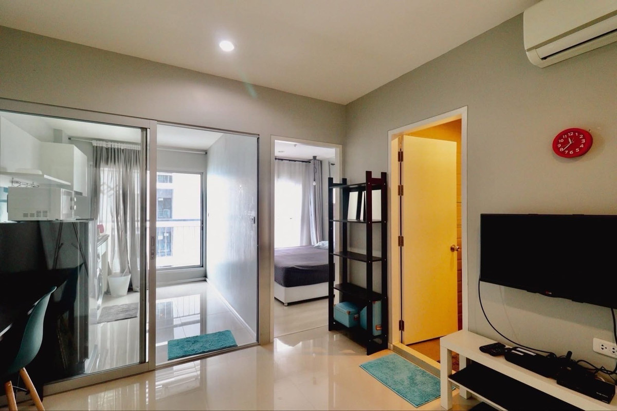 For RentCondoOnnut, Udomsuk : For rent Aspire Sukhumvit 48 (Aspire Sukhumvit 48) 
 🛏️ 1 bedroom 🛁 1 bathroom 🛋️ 1 living room, size 32 sq m. Building N, 19th floor 🌅 City view ✨ Price 14,000 baht ✨