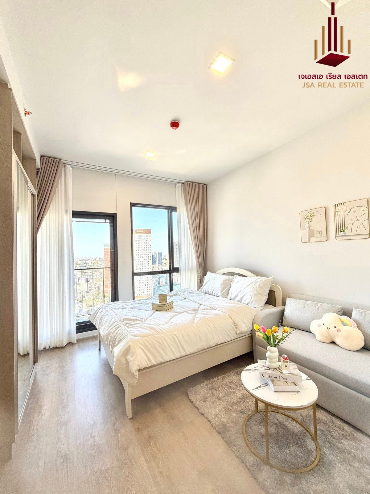 ให้เช่าคอนโดพระราม 9 เพชรบุรีตัดใหม่ RCA : ✨ For Rent: The Tree Pattanakarn - Ekkamai Condo ✨  💰 Only 14,500 THB/month