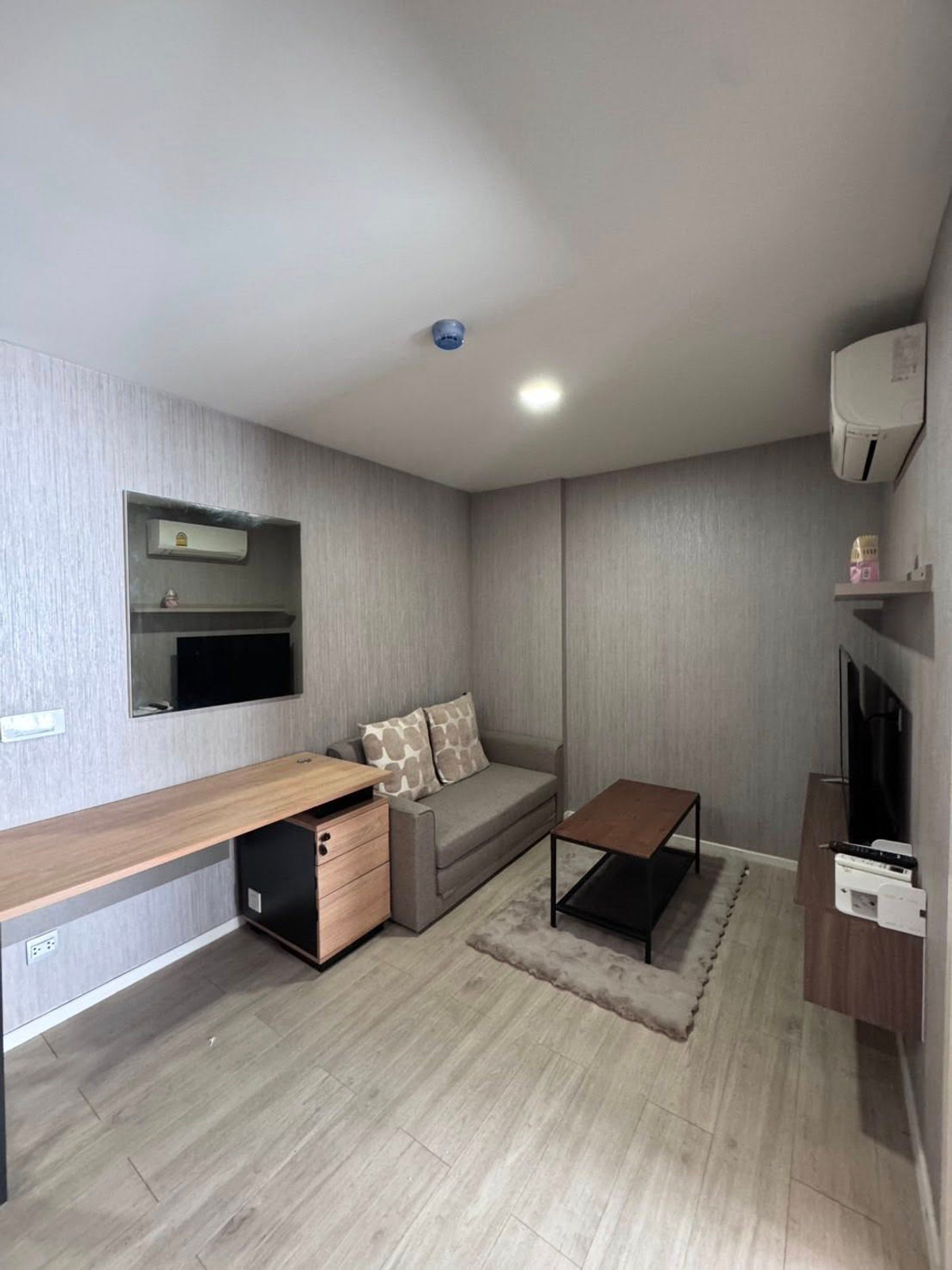 ให้เช่าคอนโดปทุมธานี รังสิต ธรรมศาสตร์ : ⭐️ให้เช่า Kave Condo 2ห้องนอน  ⭐️ ใกล้ ม.กรุงเทพที่สุด เดินไปเรียนได้เลย👍 ราคาดีมาก📞โทรหาพี่แคทเลย 091-7503016