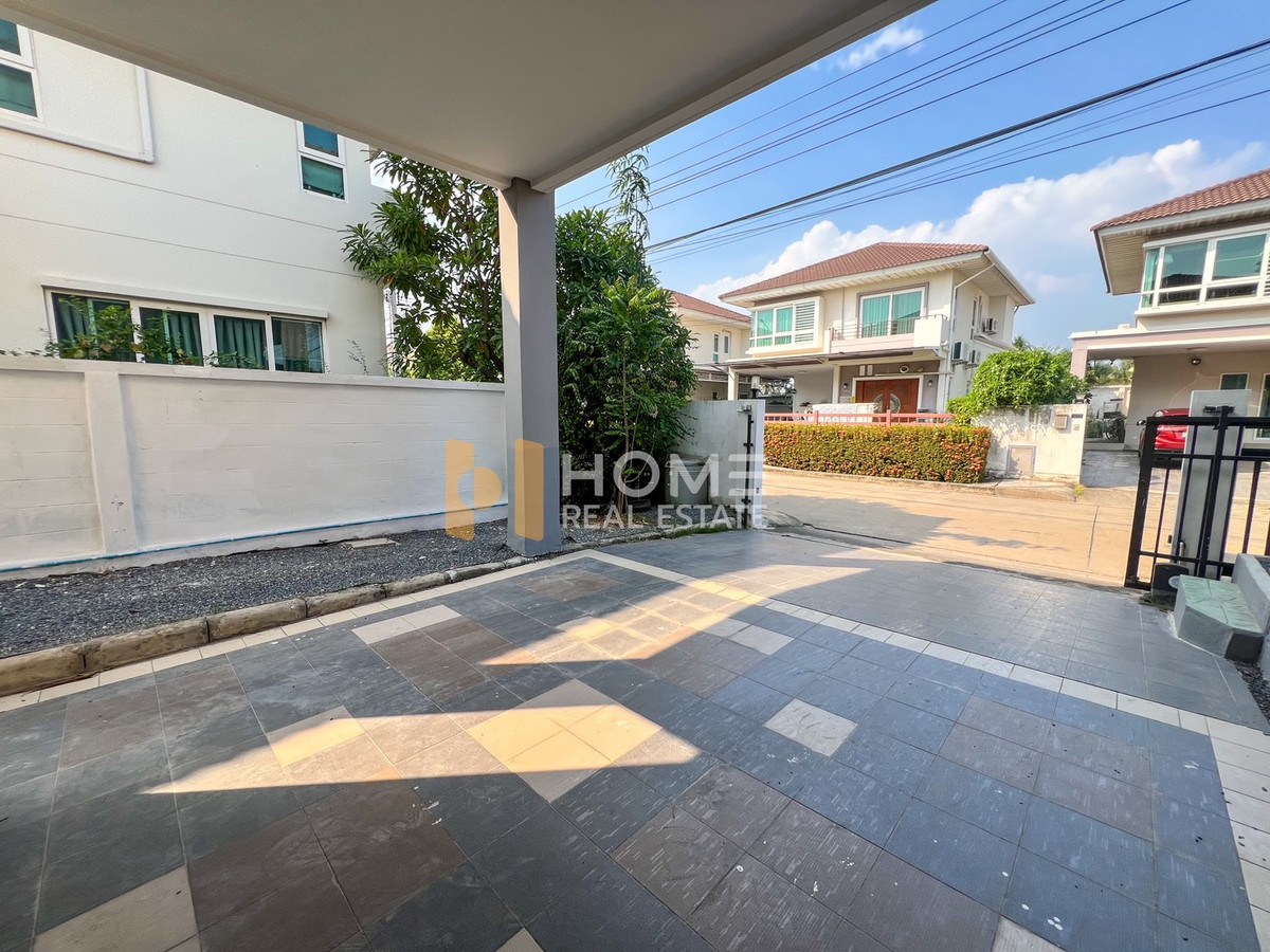 For RentHouseLadkrabang, Suwannaphum Airport : Supalai Gardenville Krungthep Kreetha New Road - Motorway / 4 Bedrooms (FOR RENT), Supalai Garden Ville Krung Thep Kritha - Motorway / 4 Bedrooms (FOR RENT) BZD121