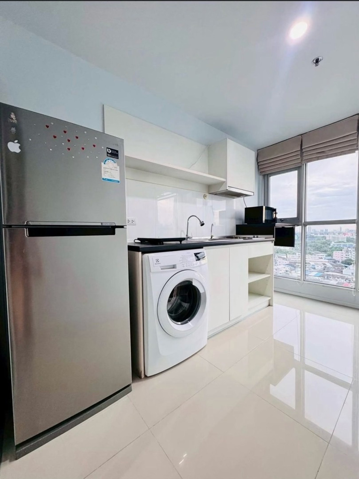 For RentCondoOnnut, Udomsuk : For rent Aspire Sukhumvit 48 (Aspire Sukhumvit 48) 
 🛏️ 1 bedroom 🛁 1 bathroom 🛋️ 1 living room, size 38 sq m. Building N, 15th floor 🌅 City view ✨ Price 17,500 baht ✨