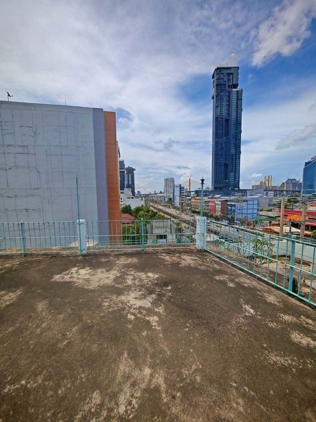 For RentWarehouseRama3 (Riverside),Satupadit : For rent, 4-story commercial building with warehouse, next to Rama 3 Road, land 182 wa, usable area 600 sq m.