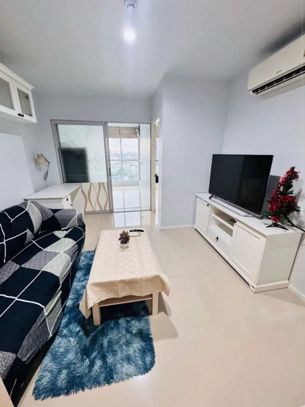 For RentCondoOnnut, Udomsuk : For rent Aspire Sukhumvit 48 (Aspire Sukhumvit 48) 
 🛏️ 1 bedroom 🛁 1 bathroom 🛋️ 1 living room, size 38 sq m. Building N, 15th floor 🌅 City view ✨ Price 17,500 baht ✨
