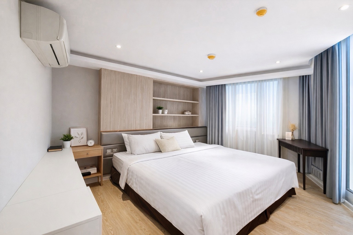 คอนโดสุขุมวิท อโศก ทองหล่อ : 🔹 H Sukhumvit 43 🔹Duplex Penthoues	•	Usable area: 238 sq.m.
	•	4 Bedrooms •	4 Bathrooms •	Maid’s bedroom with bathroom