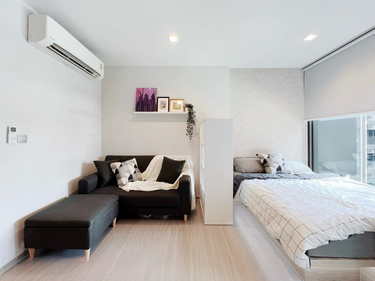 ให้เช่าคอนโดพระราม 9 เพชรบุรีตัดใหม่ RCA : 🔥 [ ให้เช่า ] [ Life Asoke - Rama 9 ] - ห้องสตูดิโอมือ 1 ทั้งห้อง เฟอร์ครบ ชั้นสูง ห่าง มศว เพียง 1 สถานี พร้อมอยู่ เพียง 16,000!!! 👍 (English Below) LC0084