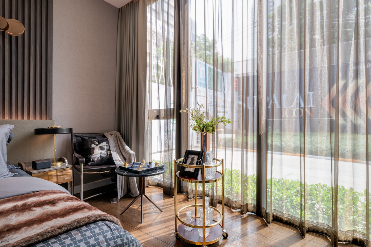 For SaleCondoSathorn, Narathiwat : Luxury 1 bedroom condo at Supalai Icon Sathorn, Contact 062-496-6454