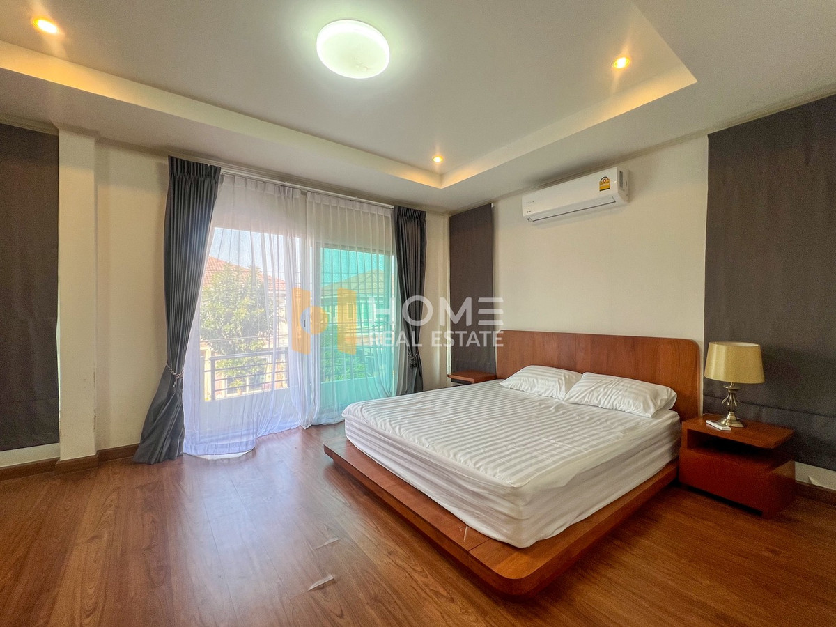 For RentHouseLadkrabang, Suwannaphum Airport : Supalai Gardenville Krungthep Kreetha New Road - Motorway / 4 Bedrooms (FOR RENT), Supalai Garden Ville Krung Thep Kritha - Motorway / 4 Bedrooms (FOR RENT) BZD121