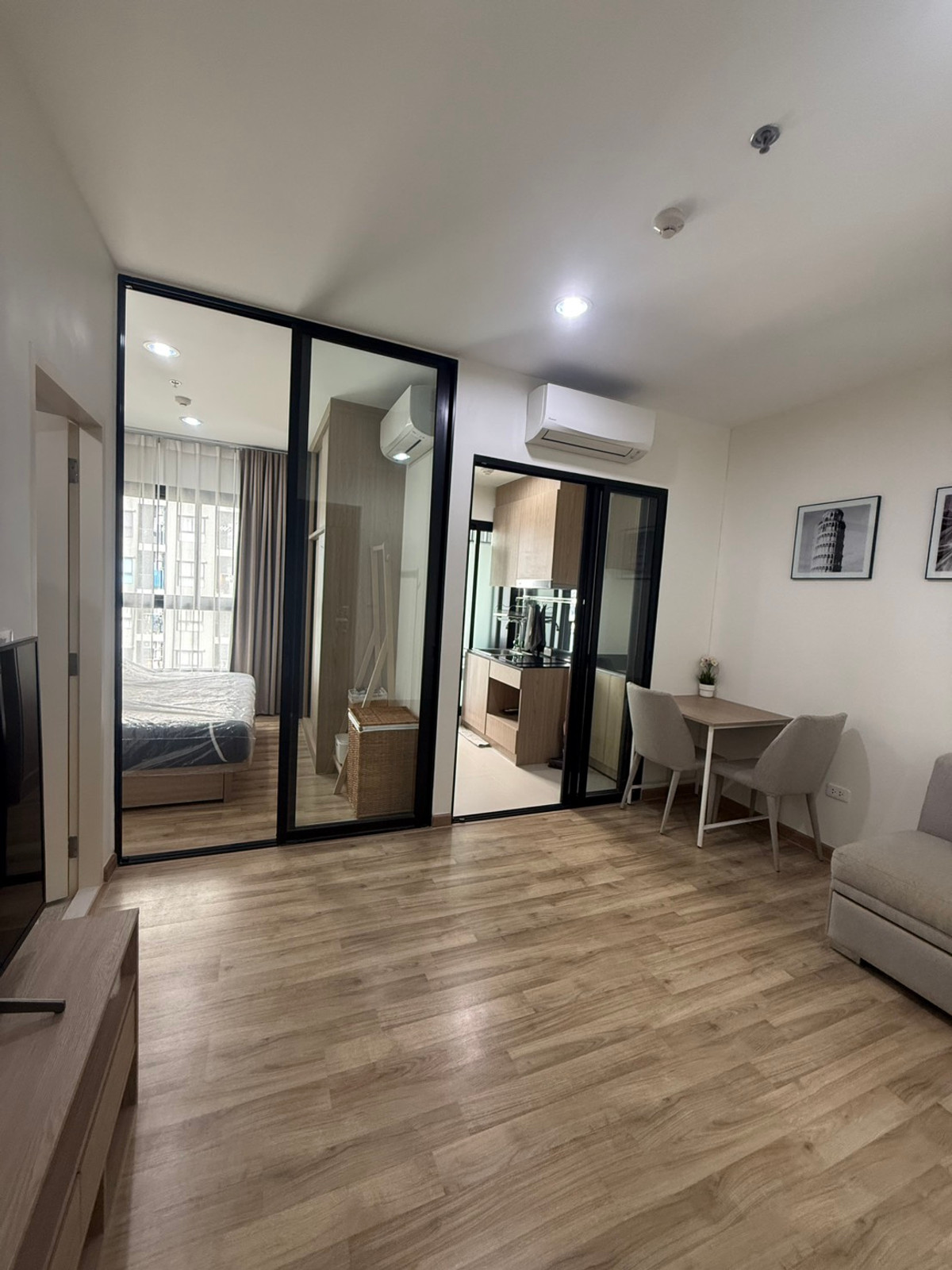 For SaleCondoWongwianyai, Charoennakor : !! ขาย !! คอนโด นิชโมโน เจริญนคร วิวสวน ห้องสภาพดี ใหม่มาก 2,650,000 บาท ห้อง 30.78 ตร.ม.