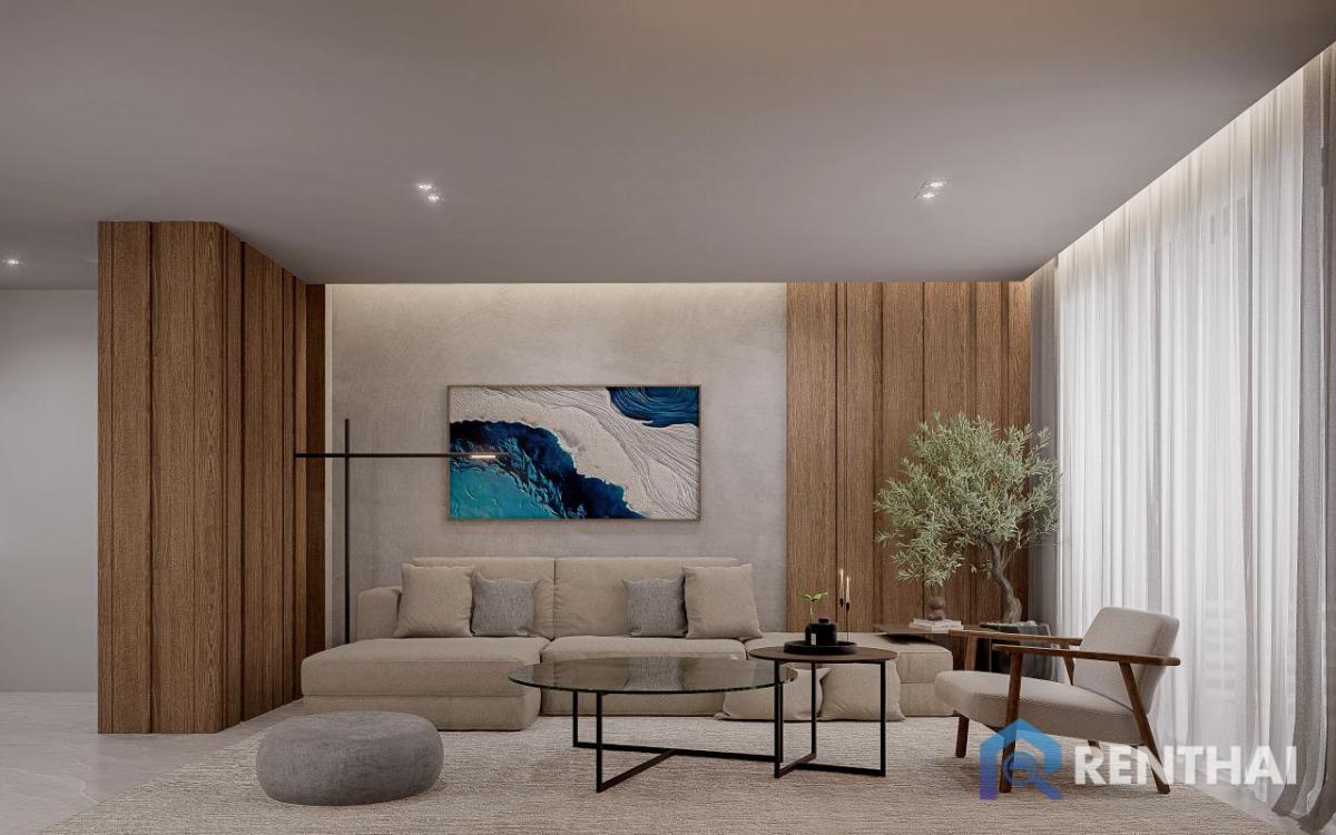 For SaleCondoPattaya, Bangsaen, Chonburi : For sale condo 2 bedrooms at Zensiri Residences