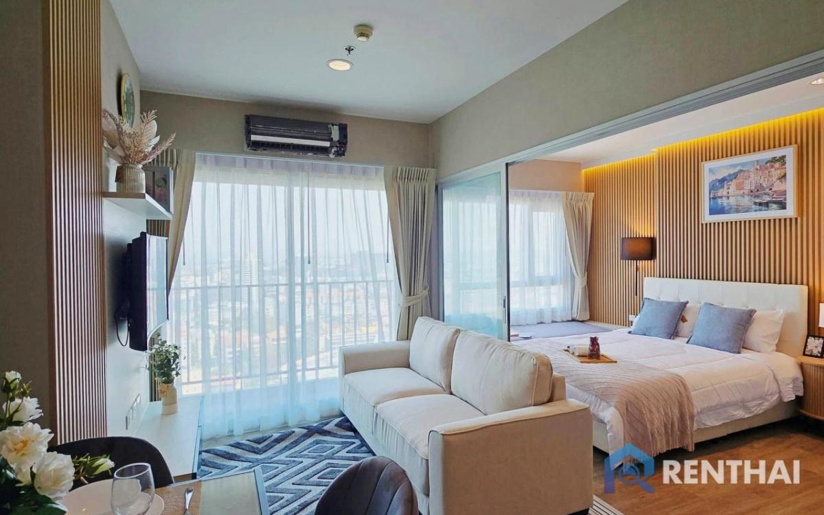 For SaleCondoPattaya, Bangsaen, Chonburi : For sale condo 1 bedroom at Centric Sea