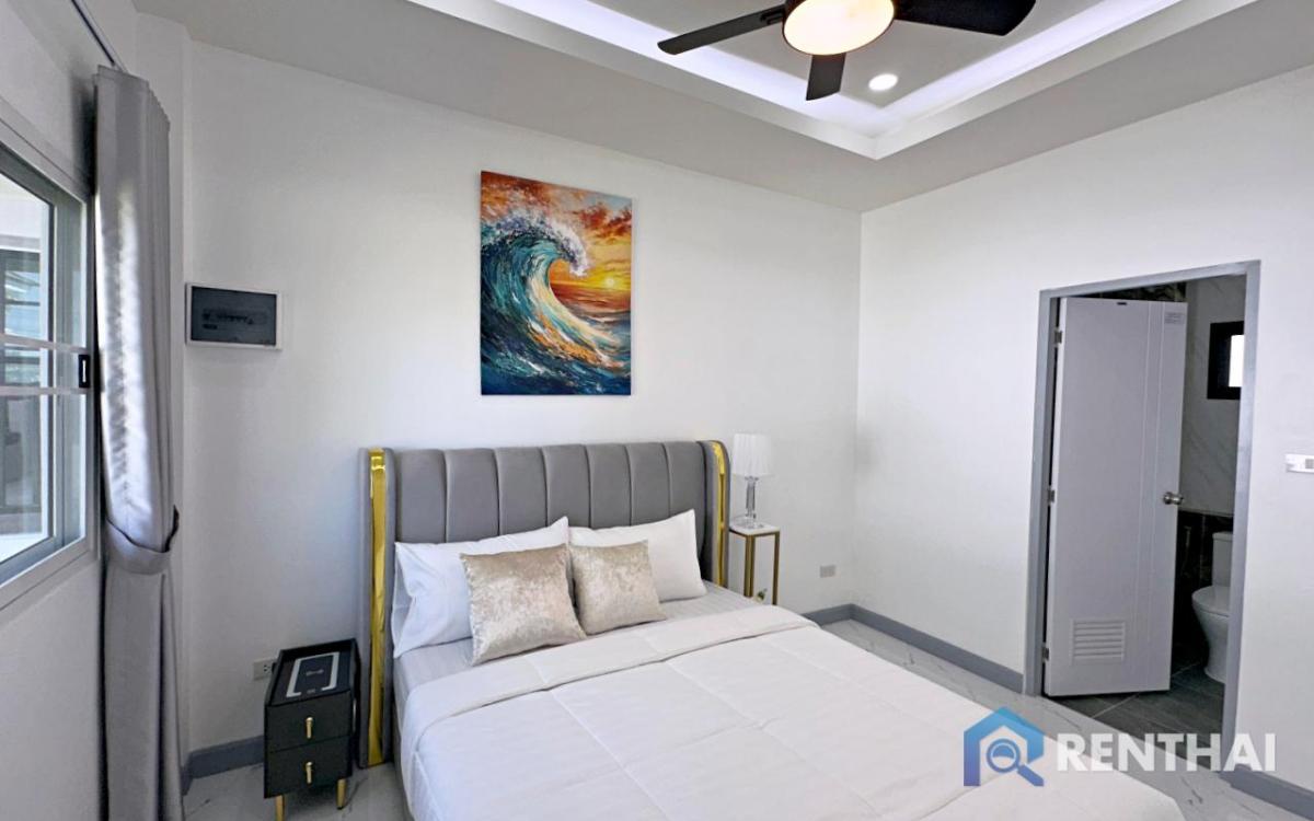 ขายบ้านพัทยา บางแสน ชลบุรี สัตหีบ : บ้านเดี่ยวหลังมุมพร้อมสระว่ายน้ำ – หมู่บ้านอิมเพรส ซอยสยามคันทรีคลับ