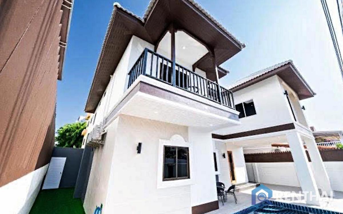 For SaleHousePattaya, Bangsaen, Chonburi : Fully Renovated 2-Storey Villa for Sale in the Heart of the City