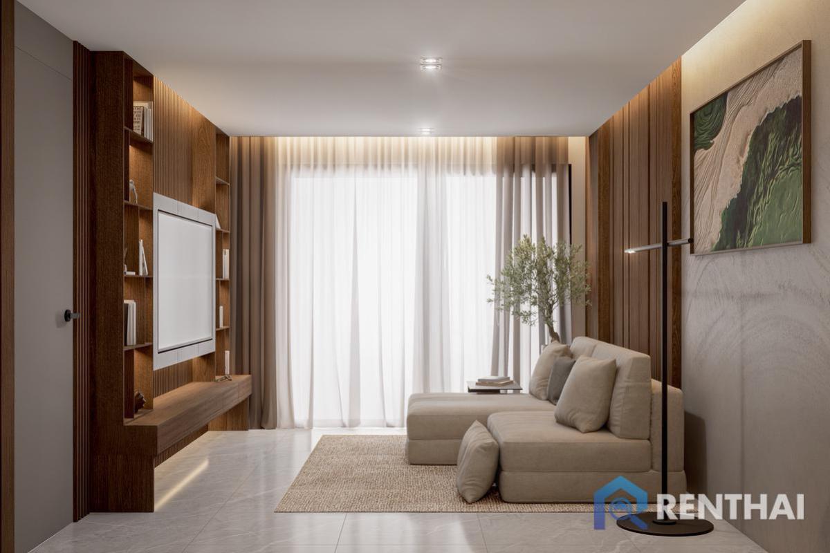 ขายคอนโดพัทยา บางแสน ชลบุรี สัตหีบ : สำหรับ ขาย คอนโด 1 ห้องนอน ที่ Zensiri Residences