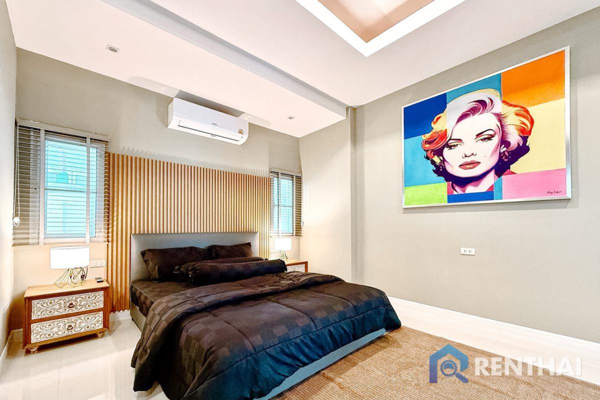 ขายบ้านพัทยา บางแสน ชลบุรี สัตหีบ : บ้านเดี่ยวรีโนเวทใหม่ ตกแต่งสวยงาม สไตล์โมเดิร์น พร้อมอยู่