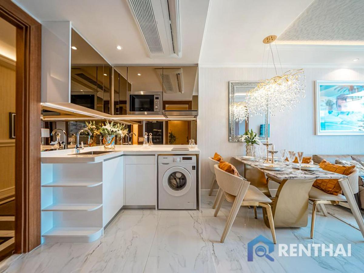 ขายคอนโดพัทยา บางแสน ชลบุรี สัตหีบ : ขายดาวน์ The Riviera Malibu ห้องหัวมุม