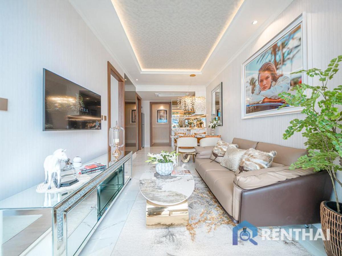 ขายคอนโดพัทยา บางแสน ชลบุรี สัตหีบ : ขายดาวน์ The Riviera Malibu ห้องหัวมุม