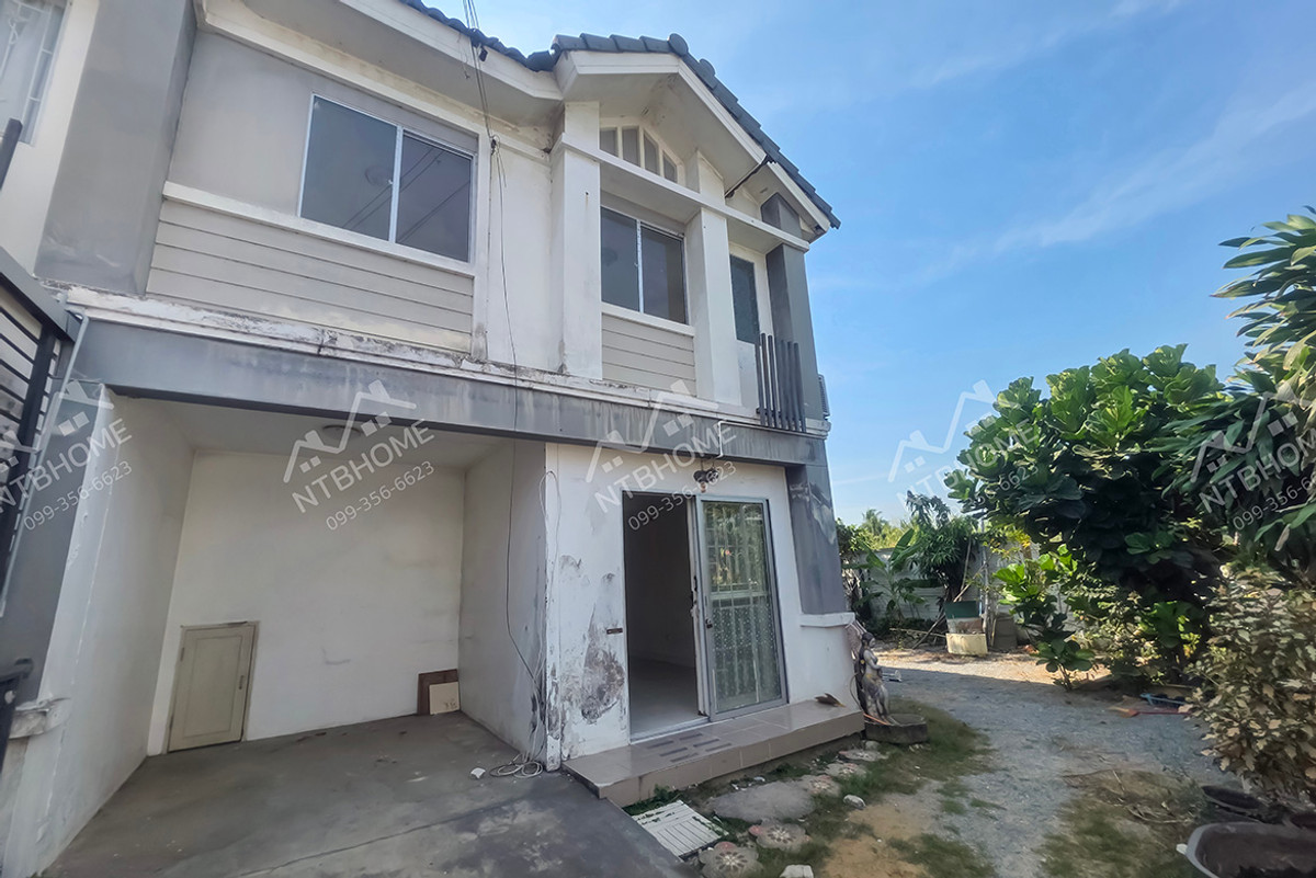 For SaleTownhomeNonthaburi, Bang Yai, Bangbuathong : Baan Pruksa 76 Bang Yai-Kaew In, corner plot, 45.9 sq m, good location near Central Westgate.