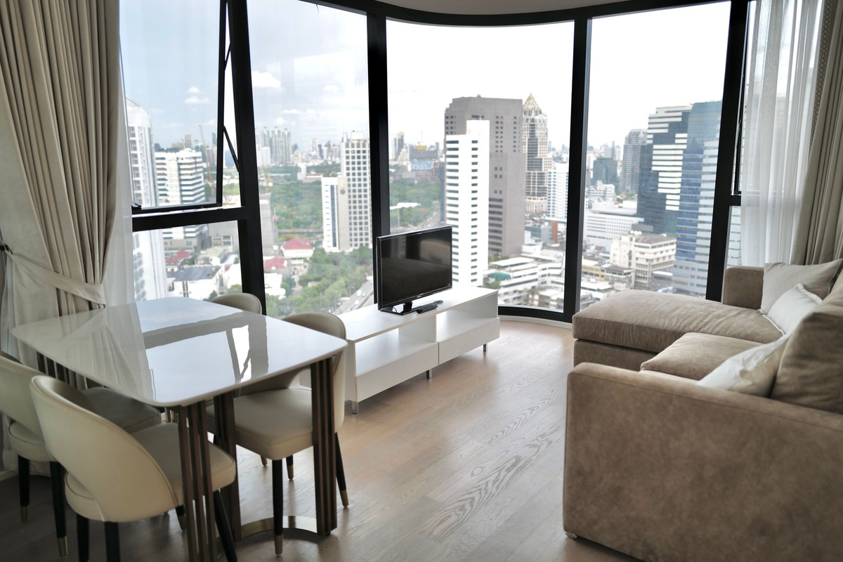 For RentCondoSiam Paragon ,Chulalongkorn,Samyan : Ashton Chula-Silom 2 Bedroom for rent 50k 064-274-8883