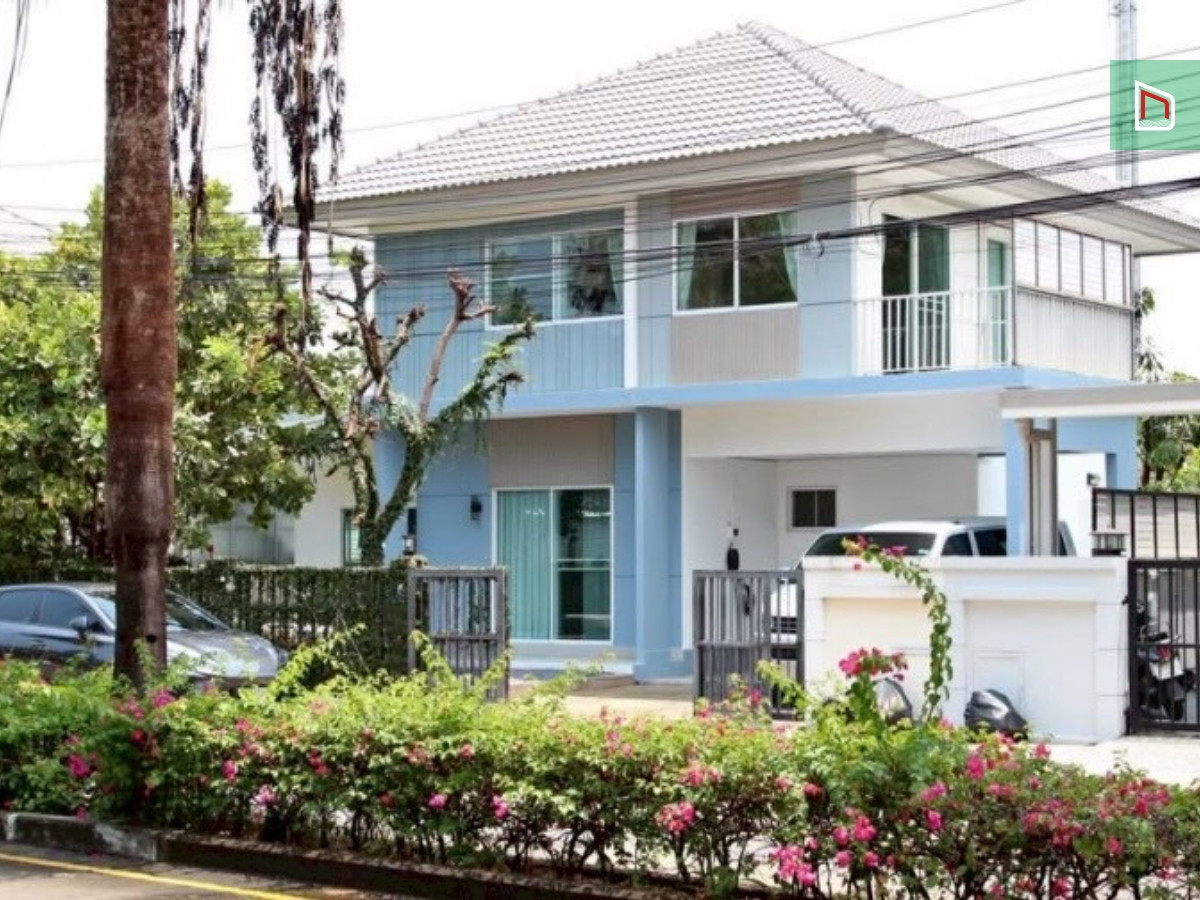 For SaleHouseNonthaburi, Bang Yai, Bangbuathong : Single house Perfect Park Rama 5-Bang Yai, 60.9 sq m, 4 bedrooms, 4 bathrooms, 4.99 million baht, house facing south, quiet location, near Westgate, complete clubhouse.
