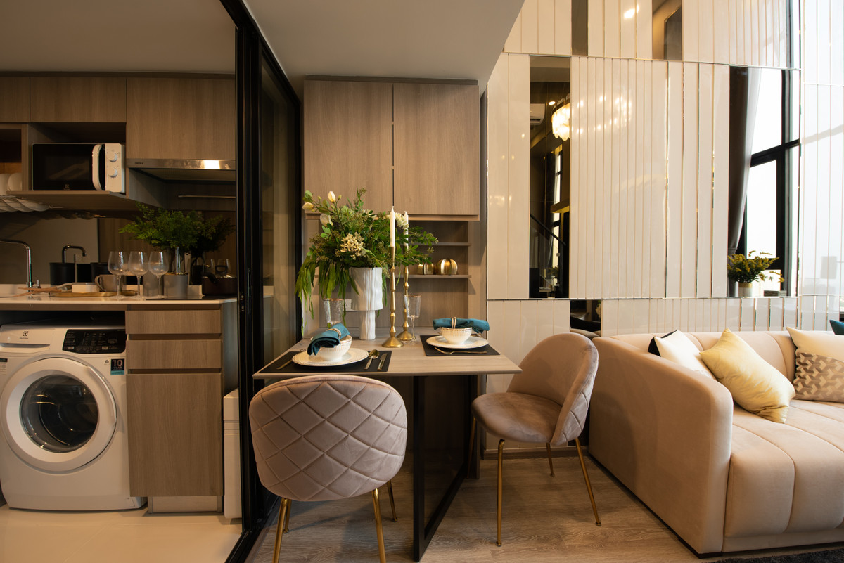 For SaleCondoKasetsart, Ratchayothin : 🔥 Last 1 unit for sale 🔥 5 hundred thousand discount ❤️ Only 1 room left Knightsbridge Kaset society