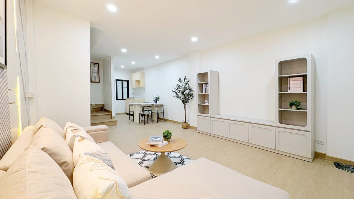 For SaleTownhomeLadprao101, Happy Land, The Mall Bang Kapi : 🏡 Baan Phibun Lat Phrao 101 II, 2-story townhome near the Yellow Line ✨✨