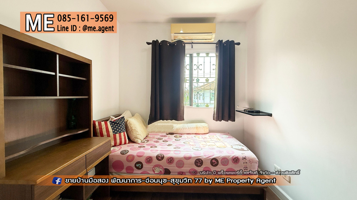 For RentTownhomePattanakan, Srinakarin : Townhouse for rent, newly renovated, Willet Light Pattanakarn 38, furnished, ready to move in, near Sukhumvit, Thonglor, Ekkamai, call 064-954-9619 (RTG44-17)