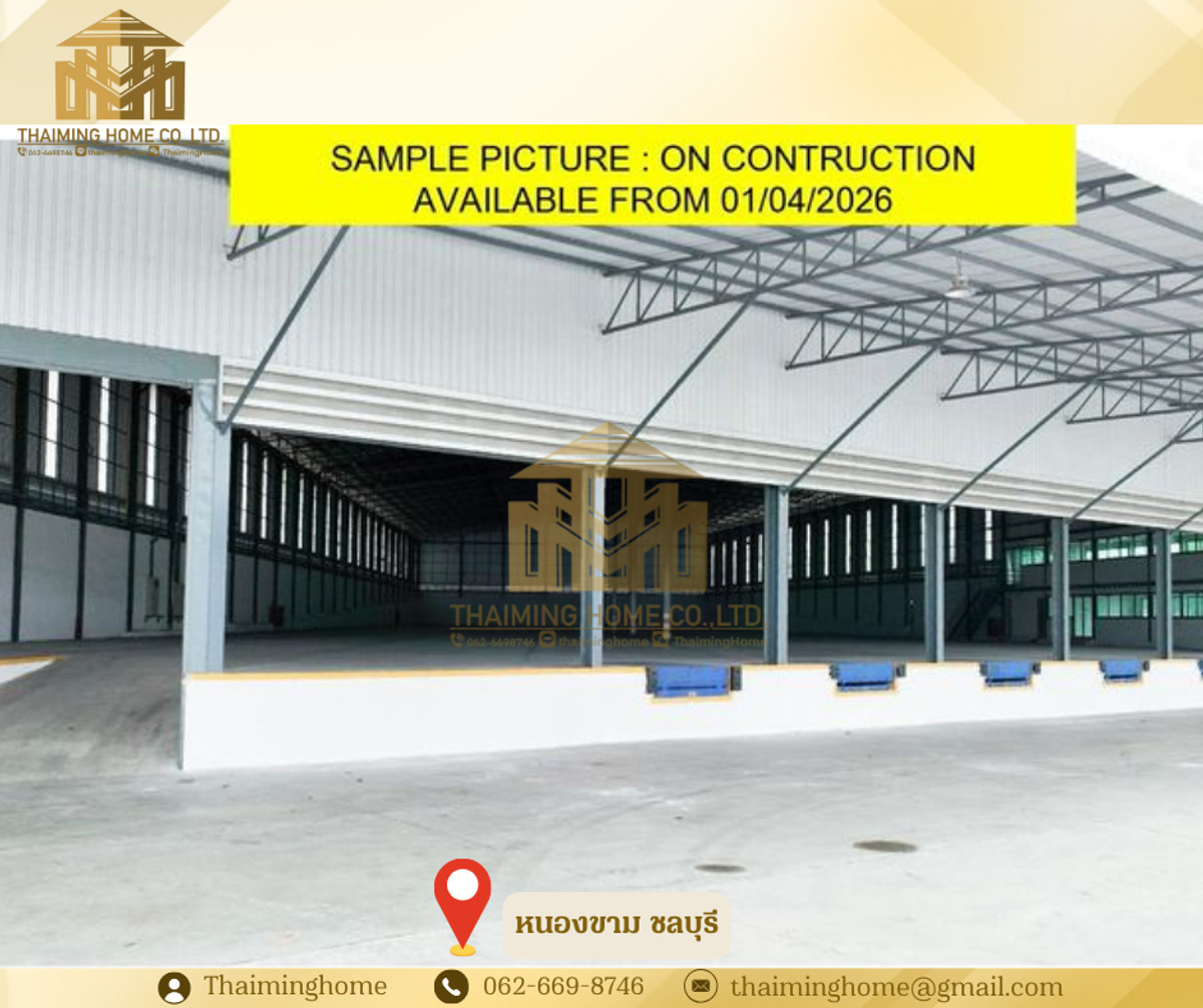 For RentWarehousePattaya, Bangsaen, Chonburi : Warehouse for Rent, 6,800 sq.m., Nong Kham, Chonburi (Property Code TW4-1330126)