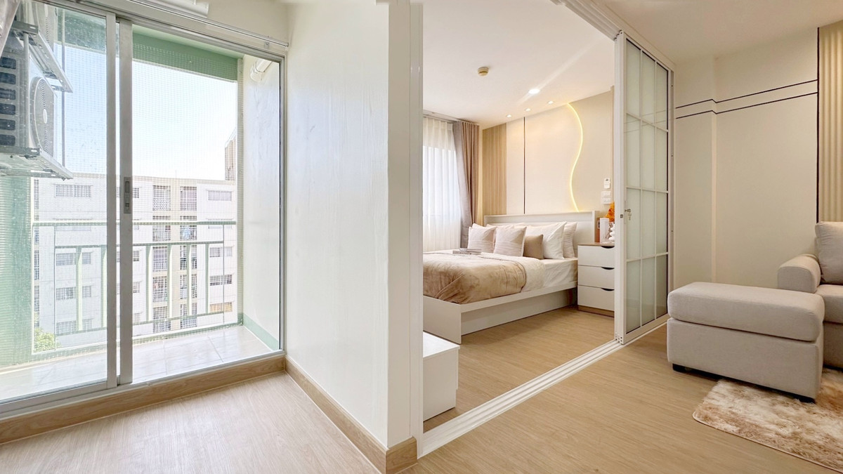 For SaleCondoKaset Nawamin,Ladplakao : Condo near MRT 🚆 I Lumpini Condo Town Ramintra-Lat Pla Khao 2