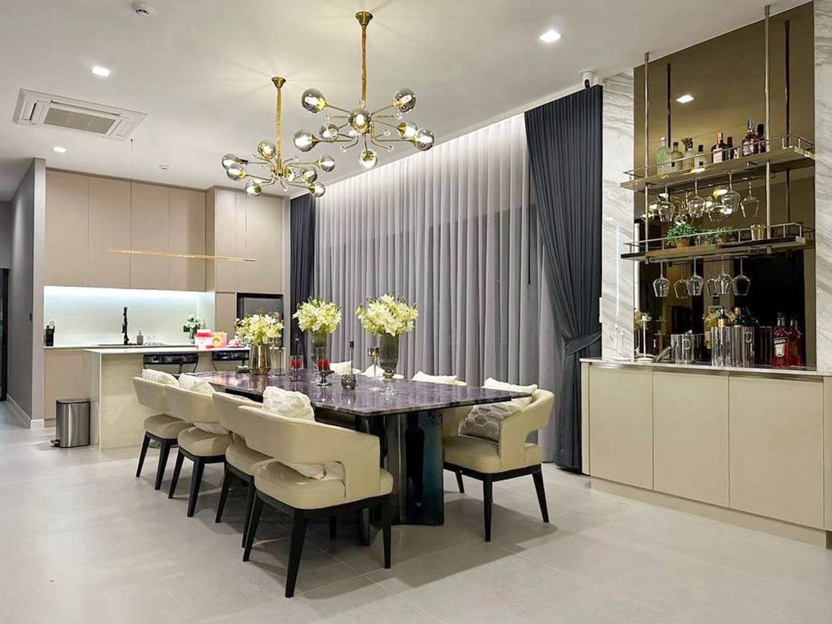 For RentHouseLadkrabang, Suwannaphum Airport : Single house Grand Bangkok Boulevard Krungthep Kreetha / 5 bedrooms (FOR RENT) BZD122