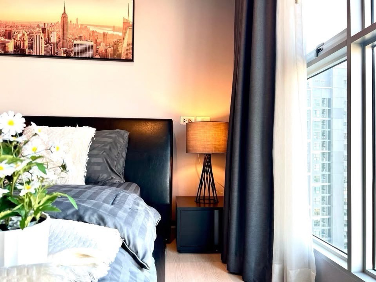 For RentCondoOnnut, Udomsuk : For rent Aspire Sukhumvit 48 (Aspire Sukhumvit 48) 
 🛏️ 1 bedroom 🛁 1 bathroom 🛋️ 1 living room, size 39 sq m. Building S, 26th floor 🌅 City view ✨ Price 18,000 baht ✨