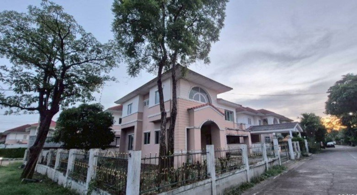 For SaleHouse : ขายบ้านเดี่ยวหลังมุมพื้นที่ใหญ่ 91.80 ตร.ว. พร้อมอยู่ หมู่บ้านลลิล อินเดอะพาร์ค วัชรพล-สายไหม ราคาสุดพิเศษ