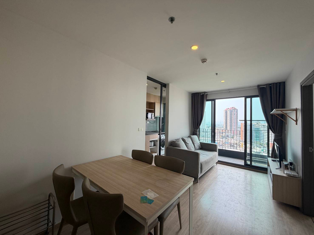 For RentCondoBangna, Bearing, Lasalle : Condo for rent, Ideo O2, new condo, fully furnished, ready to move in, close to BTS Bangna, convenient travel!!