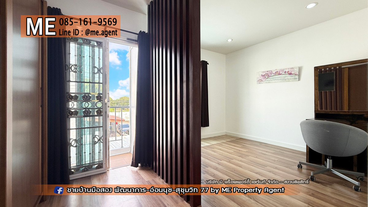 For RentTownhomePattanakan, Srinakarin : Townhouse for rent, newly renovated, Willet Light Pattanakarn 38, furnished, ready to move in, near Sukhumvit, Thonglor, Ekkamai, call 064-954-9619 (RTG44-17)