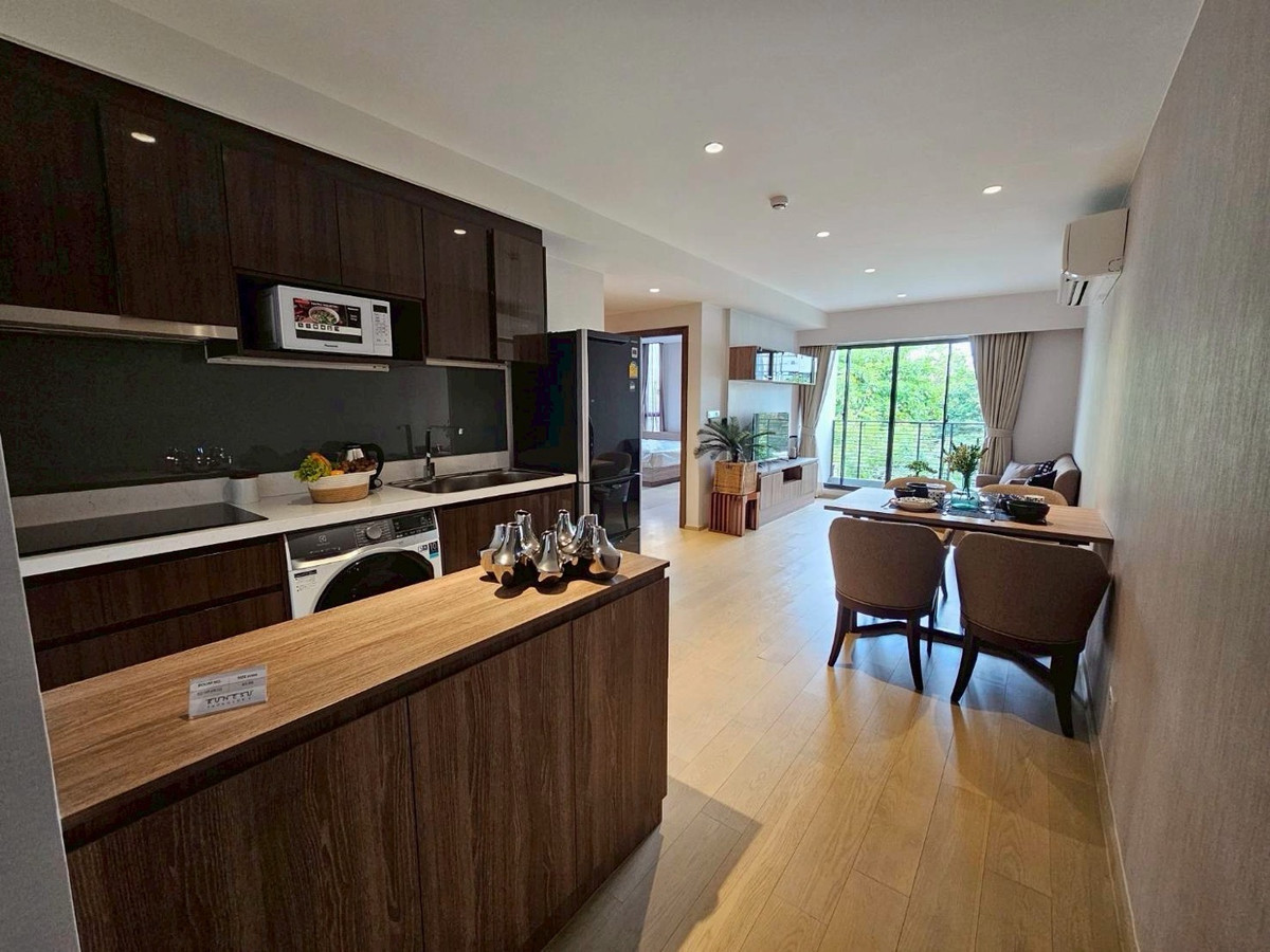 For RentCondoSukhumvit, Asoke, Thonglor : 🏬 Runesu thonglor5 (Runesu Thonglor5) for rent‼️2Br 1Bath 65 sq.m., high floor, beautiful view..not Block.