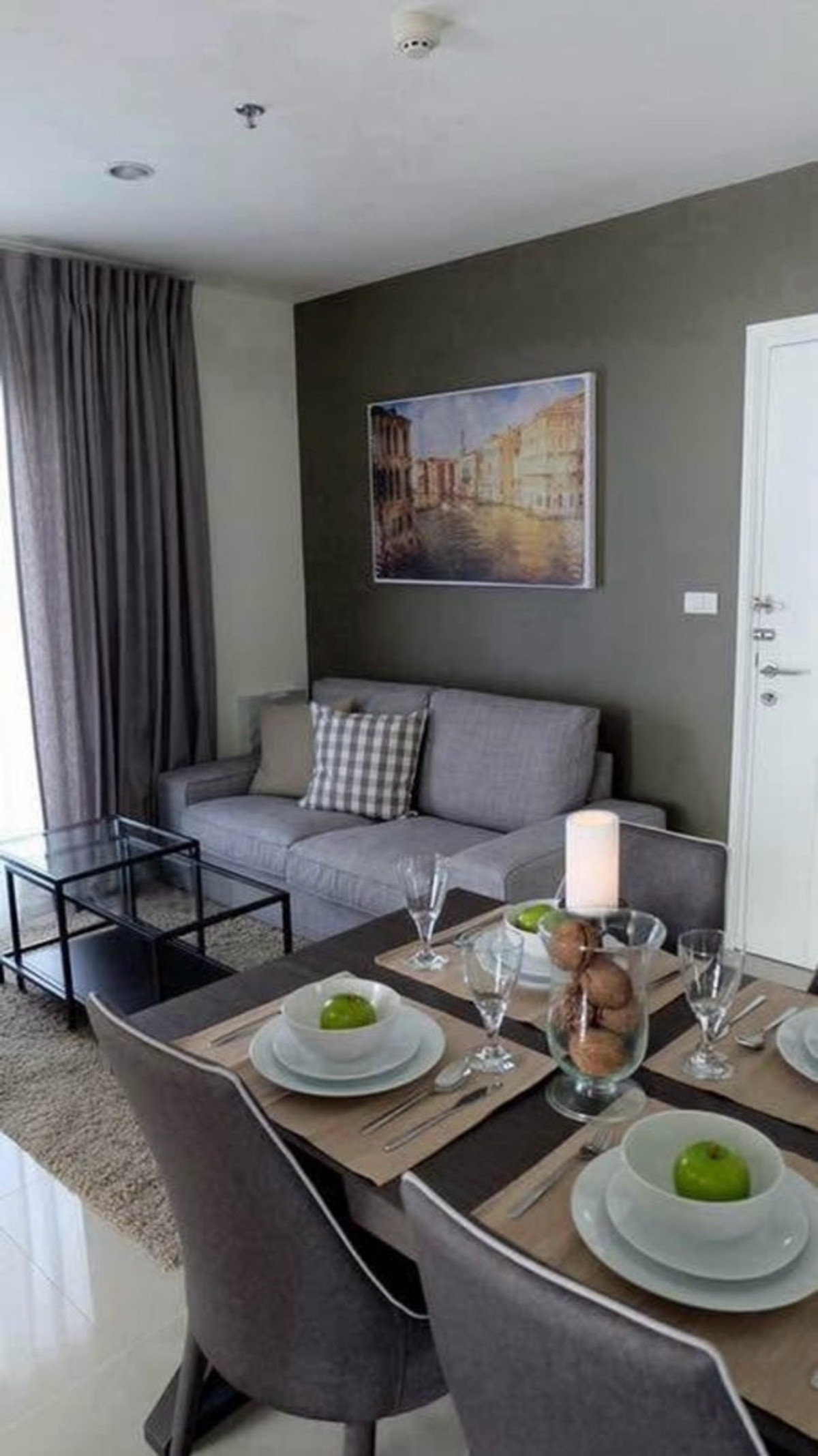 For RentCondoOnnut, Udomsuk : For rent Aspire Sukhumvit 48 (Aspire Sukhumvit 48) 
 🛏️ 2 bedrooms 🛁 2 bathrooms 🛋️ 1 living room, size 54 sq m. Building N, 14th floor 🌅 City view ✨ Price 25,000 baht ✨