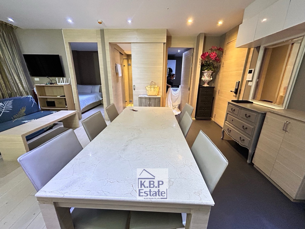 For RentCondoSilom, Saladaeng, Bangrak : For Rent Klass Silom Condo (Silom Soi3)2Beds 2Baths  Area 66 Sqm. Fully Furniture Ready to Move