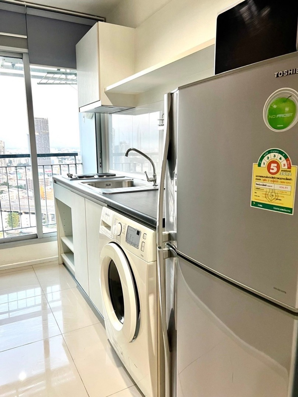 For RentCondoOnnut, Udomsuk : For rent Aspire Sukhumvit 48 (Aspire Sukhumvit 48) 
 🛏️ 1 bedroom 🛁 1 bathroom 🛋️ 1 living room, size 39 sq m. Building S, 26th floor 🌅 City view ✨ Price 18,000 baht ✨